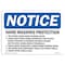 Signmission OSHA Sign, Hand Washing Protection 1. Wet Hands Under, 24in X 18in Decal, 18" W, 24" L, Landscape OS-NS-D-1824-L-13217 - alternate 1